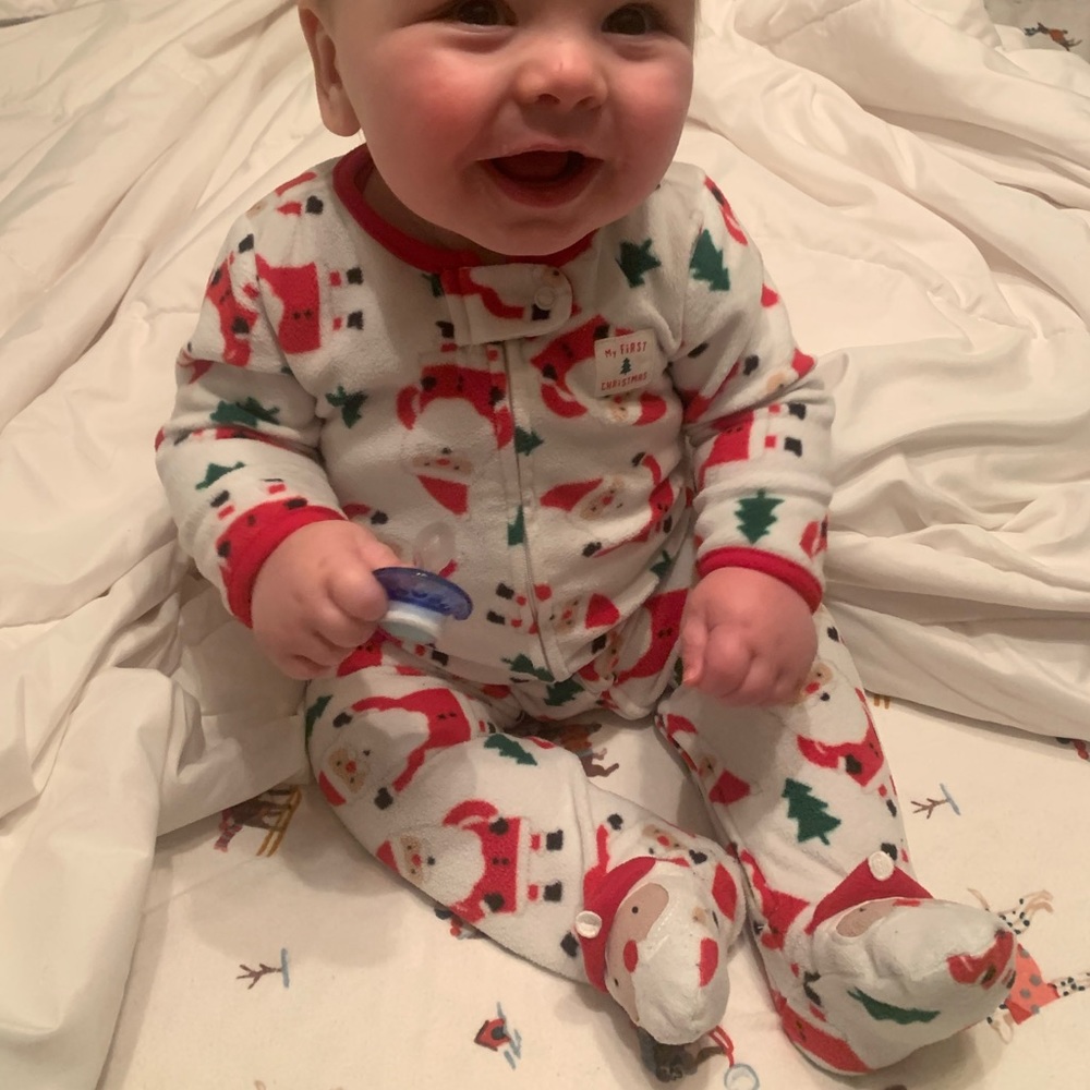*4/$13* Carters ‘My 1st Christmas’ footie pjs